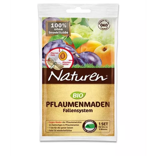 Pflaumenmaden Fallen