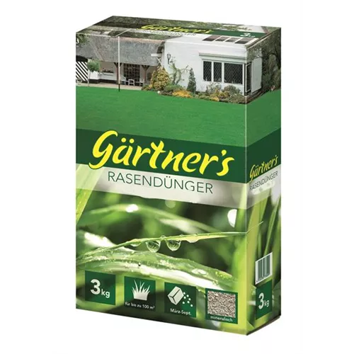 Gärtners Rasendünger + Unkrautvernichter